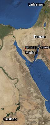 Satellite image of the places in Habakkuk