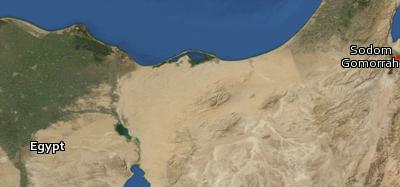 Satellite image of the places in Jude