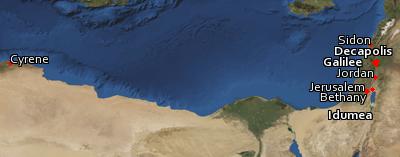 Satellite image of the places in Mark