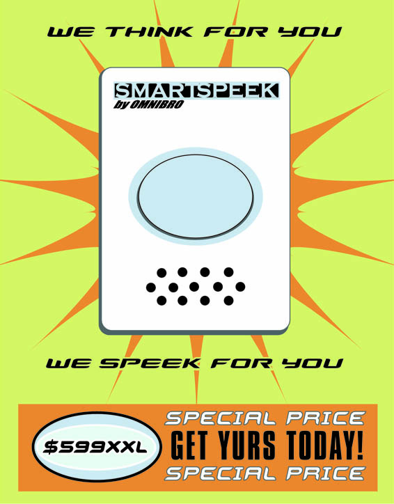 Smartspeek: We think for you. We speek for you.