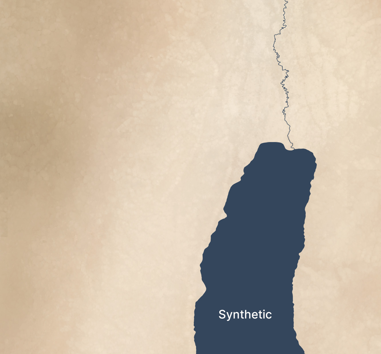 The same view around the Dead Sea without hillshading and vegetation.