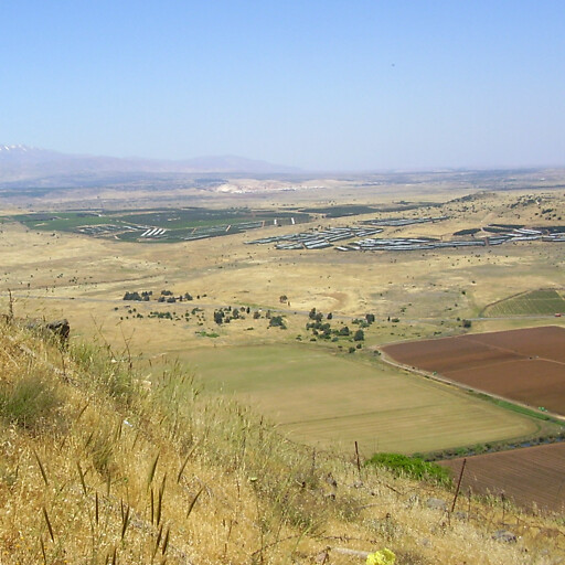 panorama of a plain in Syria 1