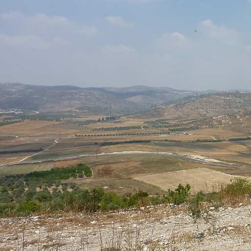 panorama of hills in Samaria 2