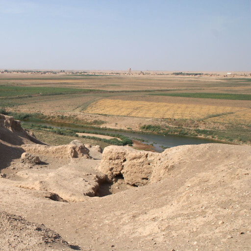 panorama of a plain in Beth-eden