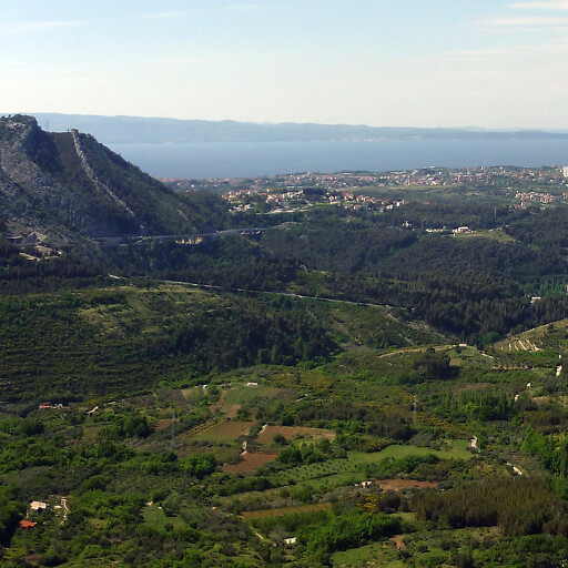 panorama of a coastline in Illyricum