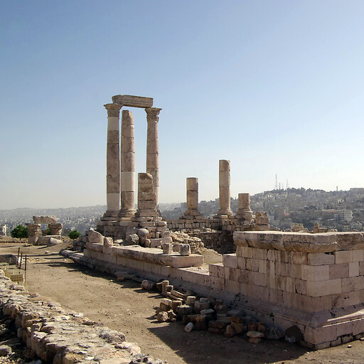 ruins at Amman