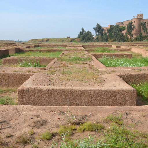 ruins at Shush