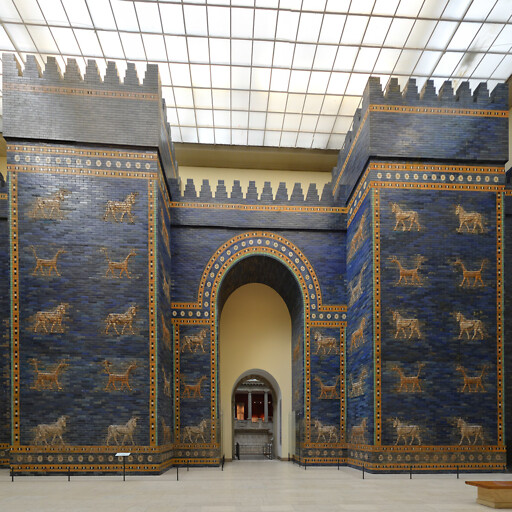 Ishtar gate from Babylon