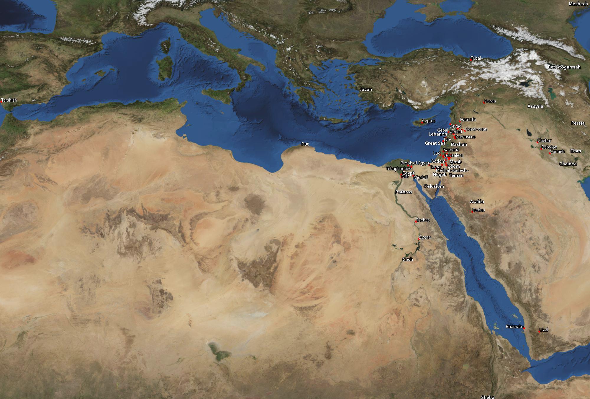 Ezekiel Geocoding