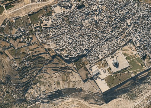 Archive record 790: Old Jerusalem. View toward the southeast.