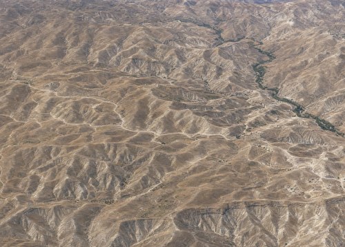 The Jericho road III (Wadi el-Kelt). View toward the southeast.