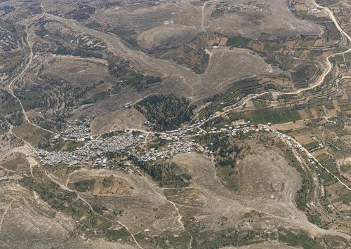 Archive record 963: Hebron and its immediate surroundings. View toward the northeast.