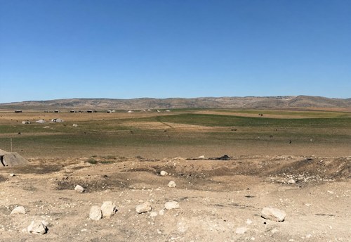 The Plain of Jezreel III: view toward the north-northwest.