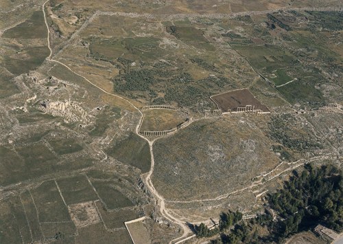 Gerasa II: southern half. View toward the east-southeast.