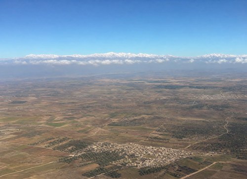 Archive record 508: The Leontes Valley II and Lebanon. View toward the southeast.