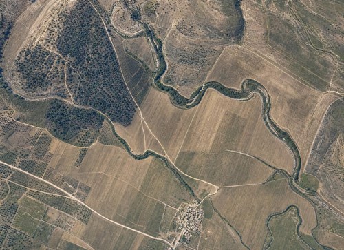 Archive record 119: es-Sakje and southern surroundings with Wadi Nusra