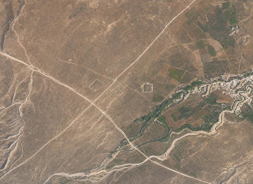 Archive record 12: mouth area of the Nahr ez-Zerka (Crocodile River)