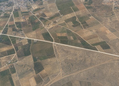 Archive record 120: South of Bet-Dedschen to es-Safirije with the road Jaffa-er-Ramle