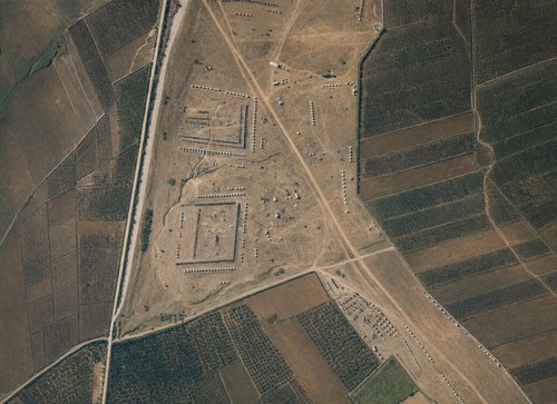 Archive record 123d: South of Bet-Dedschen, southern continuation of no. 122 (military camp)