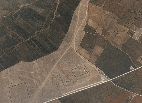 Archive record 123e: South of Bet-Dedschen, southern continuation of no. 122 (military camp)