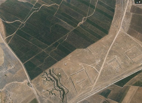 Archive record 125c: South of Bet-Dedschen, southeastern continuation of no. 124 to village Sarafand