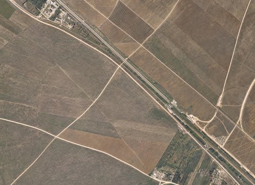 Archive record 139: South of the colony Wilhelma, southwestern continuation of no. 137 to Kefr Dschinis