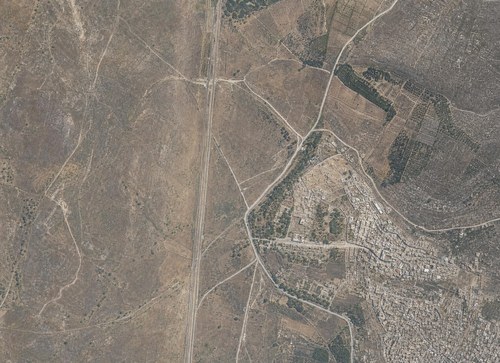 Archive record 143b: Rentje with northeastern surroundings, railway