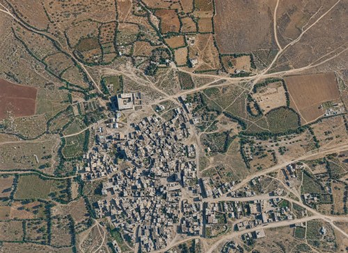 Archive record 15: Tulkerm and immediate surroundings (vertical photograph)