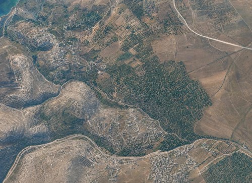 Archive record 156a: Bet-Nebala (3 km south of et-Tire) and immediate surroundings, southern continuation of no. 155