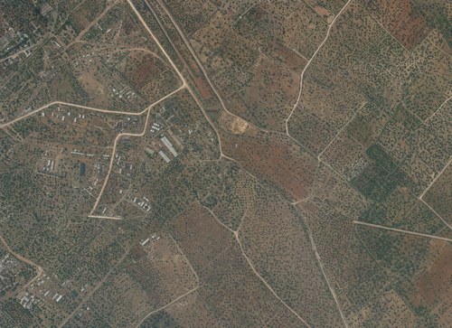 Archive record 176g: Southwest of Lidd, with 2.5 km of surrounding terrain