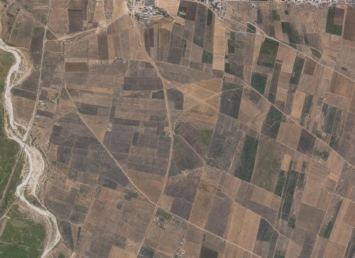 Archive record 176h: Southwest of Lidd, with 2.5 km of surrounding terrain