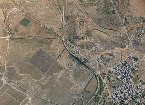 Archive record 181b: er-Ramle and immediate southeastern surroundings, station (vertical photograph)