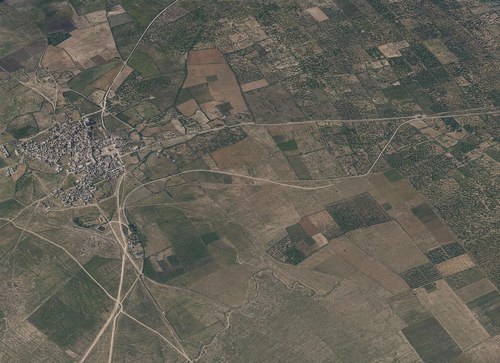 Archive record 186: er-Ramle with immediate northeastern surroundings
