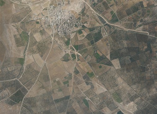 Archive record 186b: er-Ramle with immediate northeastern surroundings