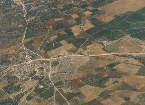 Archive record 186d: er-Ramle with immediate northeastern surroundings