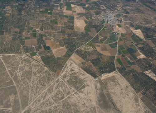 Archive record 187: er-Ramle with wider southwestern surroundings