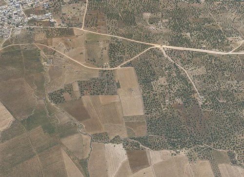 Archive record 190a: North of er-Ramle, eastern continuation of no. 189