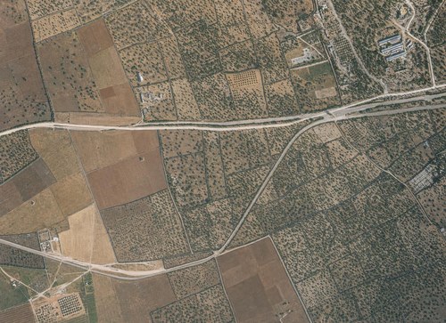 Archive record 190c: North of er-Ramle, eastern continuation of no. 189