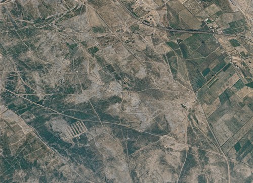 Archive record 207: Northwest (not southwest) of er-Ramle, northern continuation of no. 205