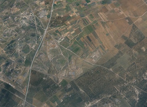 Archive record 209: Northwest of er-Ramle, similar to no. 208 with eastern continuation
