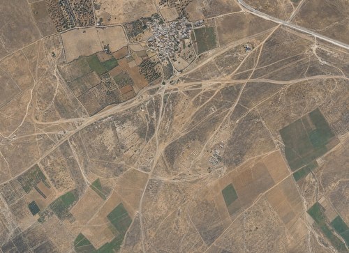 Archive record 216: Sarafand with 1 km southwestern surroundings