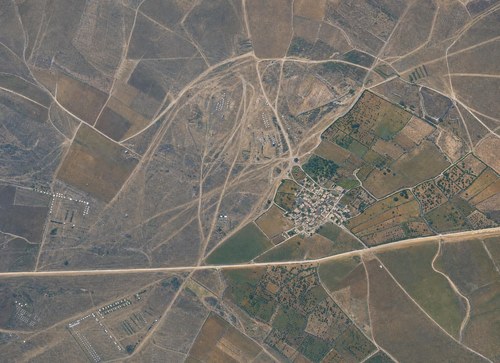 Archive record 216b: Sarafand with 1 km southwestern surroundings