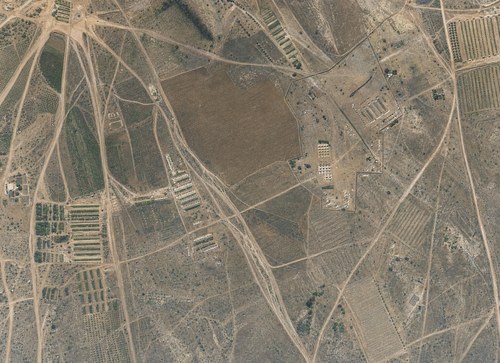 Archive record 220a: Sarafand with 1 km northwestern surroundings