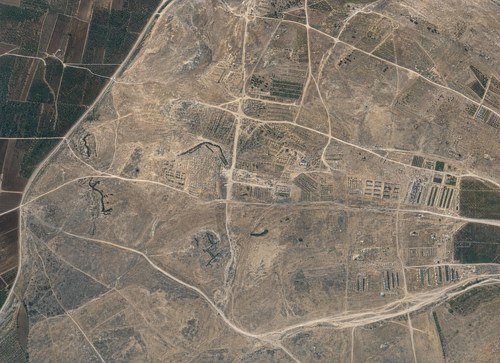 Archive record 220b: Sarafand with 1 km northwestern surroundings