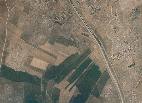 Archive record 225d: Northwest of Sarafand: 2 km, road Jaffa-Jerusalem
