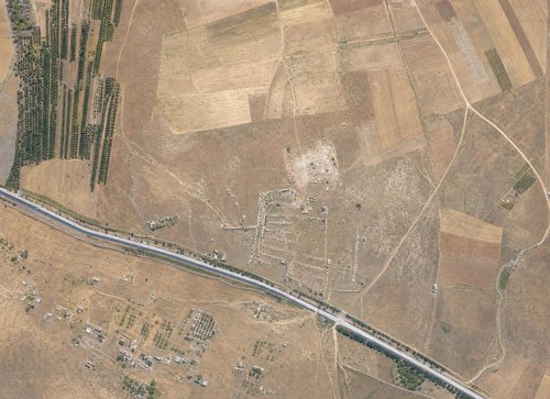 Archive record 225k: Northwest of Sarafand: 2 km, road Jaffa-Jerusalem