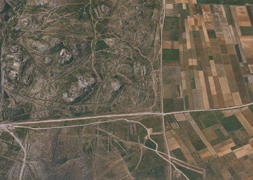 Archive record 235a: Khirbet Sarafand and colony Nes Ziona with northern surroundings