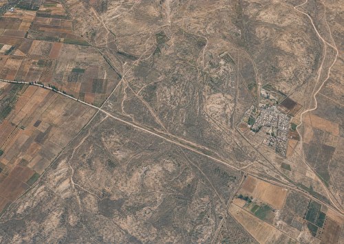 Archive record 235g: Khirbet Sarafand and colony Nes Ziona with northern surroundings