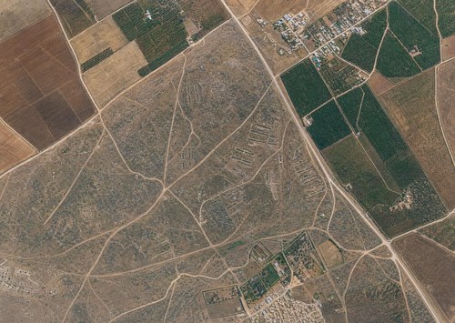 Archive record 243: Khirbet Sarafand with the colony Nes Ziona and 1 km southern surroundings