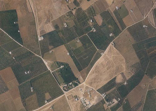 Archive record 263: Southwest of Nes Ziona, like no. 261 with northwestern continuation